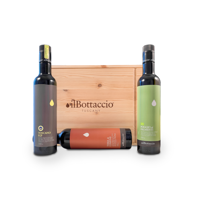 Tuscan oil gift box